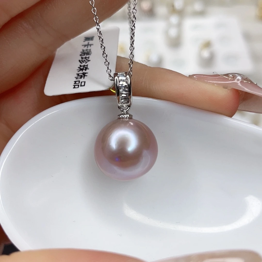 淡水珍珠未镶嵌吊坠(赠链)