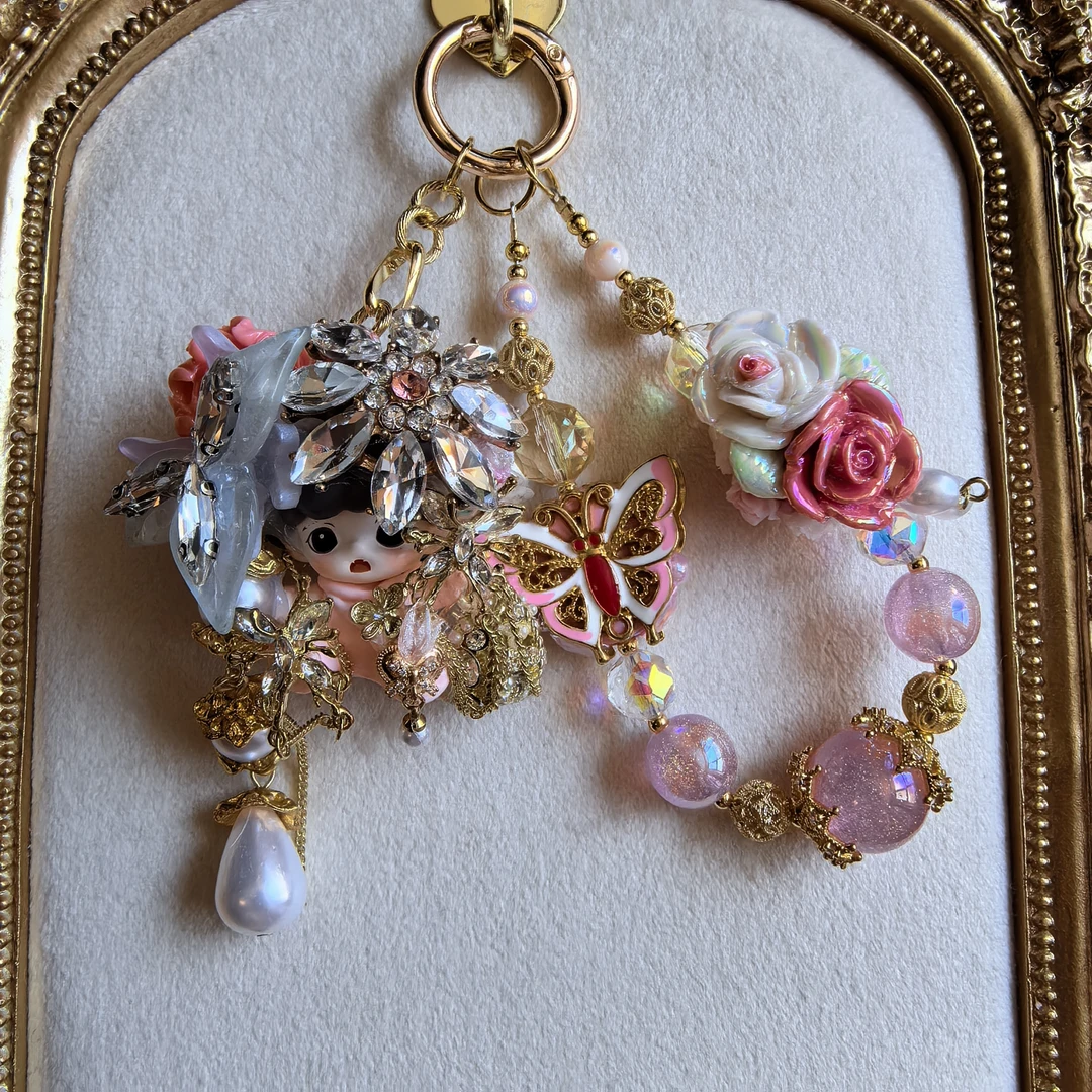 特特特殊款重工改娃妹妹重工配件手机链包包挂件