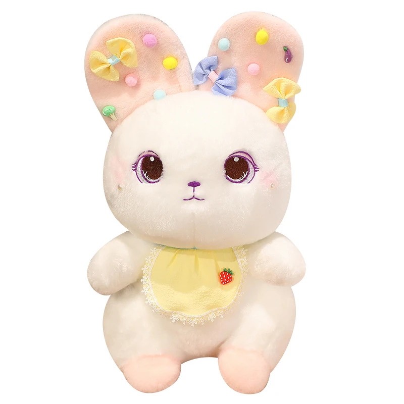A类可爱毛绒玩具兔公仔送生日礼物女生抱枕兔子花仙玩偶