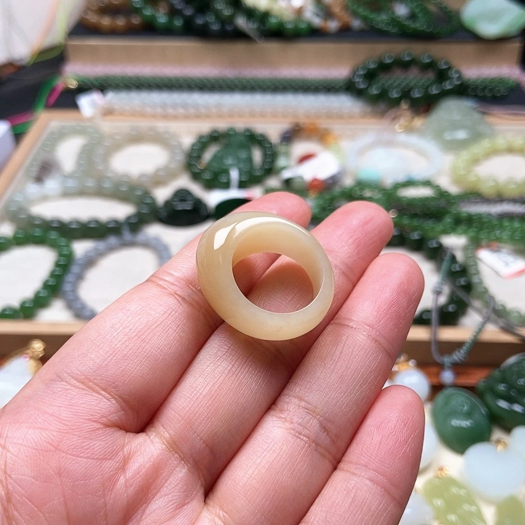 和田玉戒圈17未镶嵌