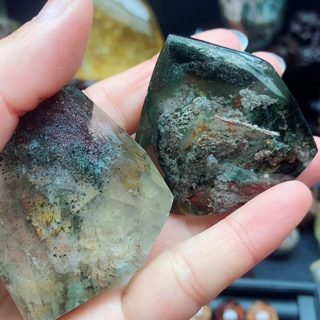 水晶珠宝半成品未镶嵌一***?