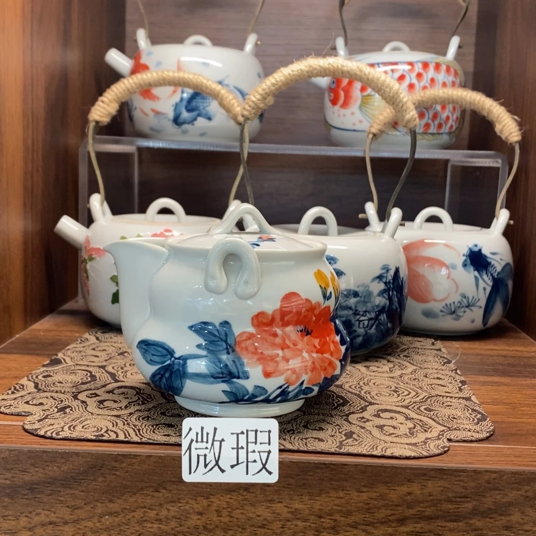 釉下彩手工绘制手工绘制