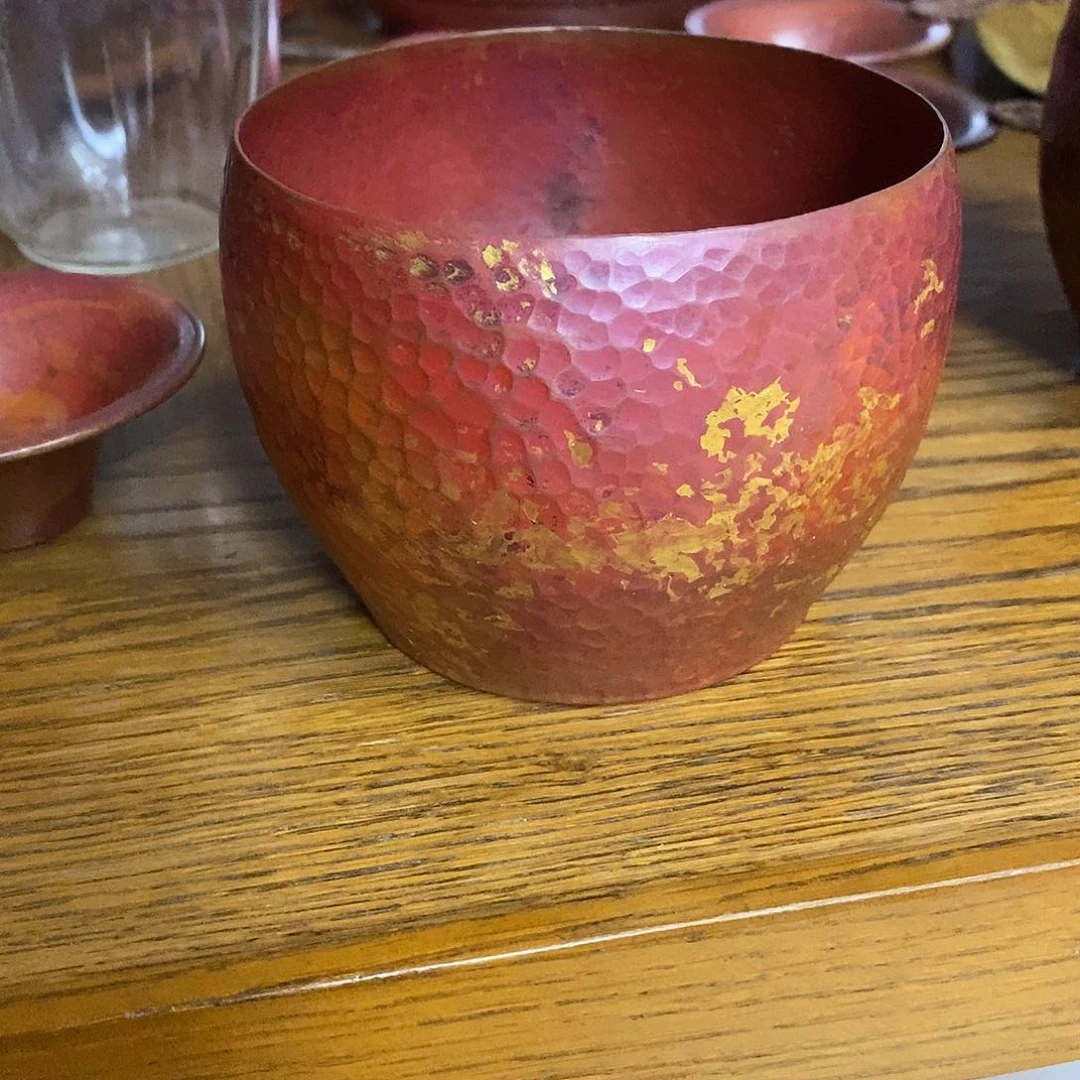 任和堂纯紫铜茶洗455588