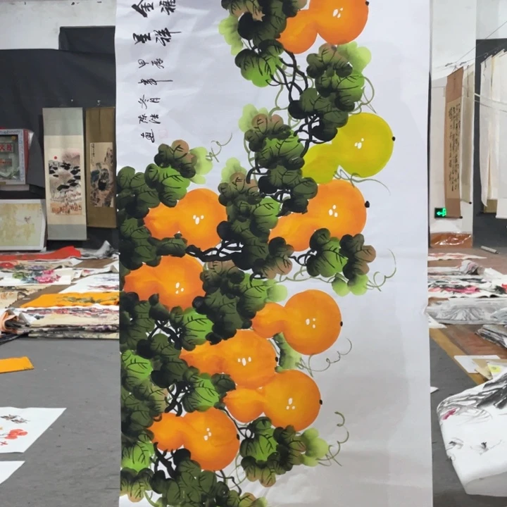 国画国画作品画心一张