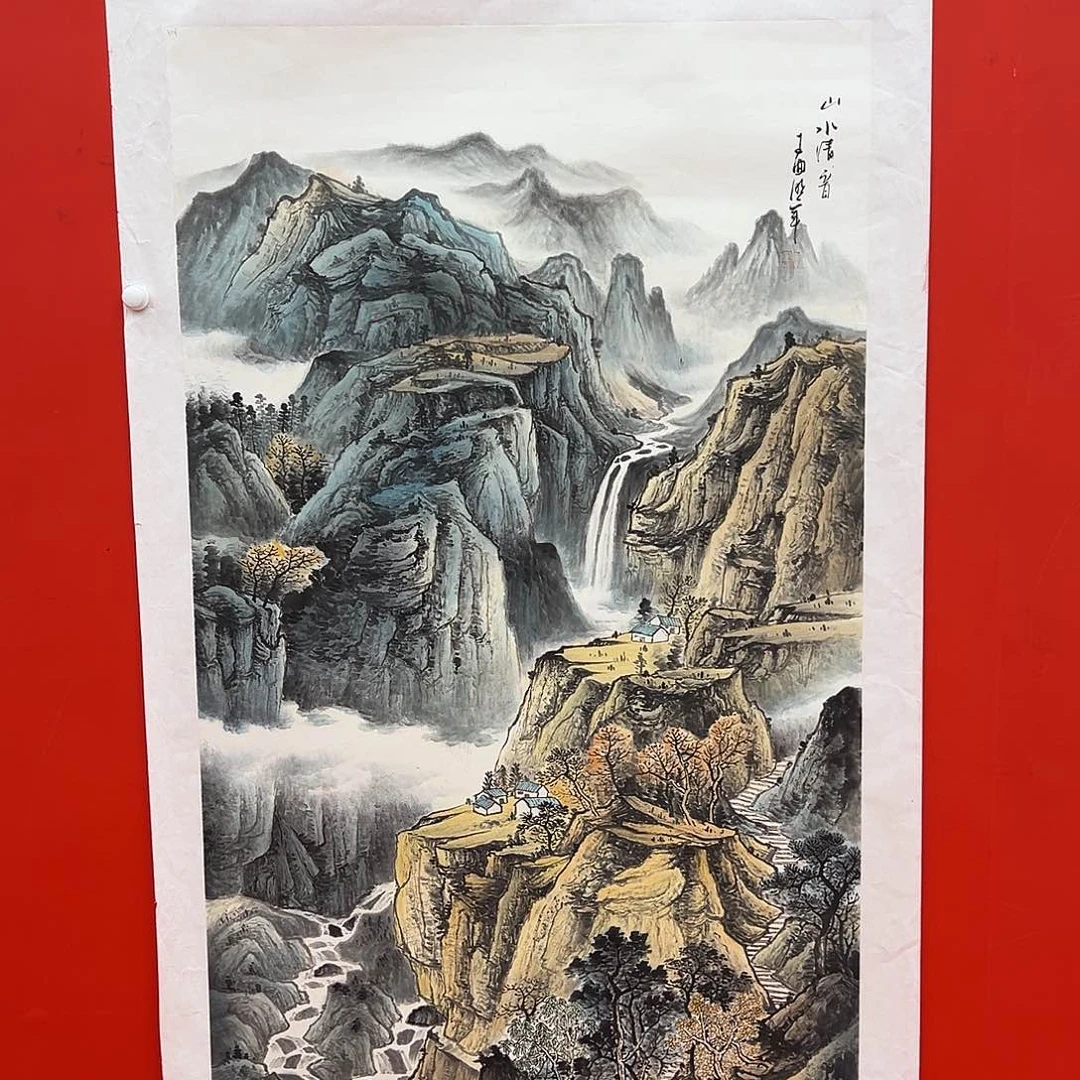 国画画家崔晓军原作