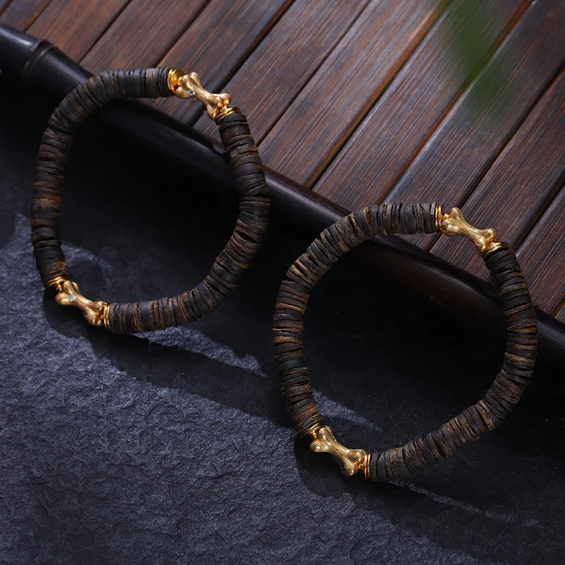 【有骨气！】沉香隔片手串-多样性发其一