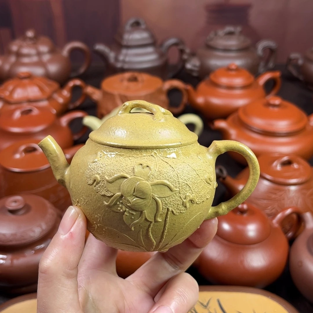 茶壶紫砂原矿段泥130毫升