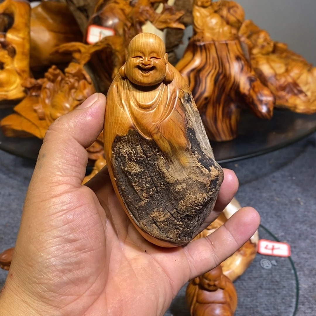 柏木（崖柏）木雕工艺品摆件家居手把件手串
