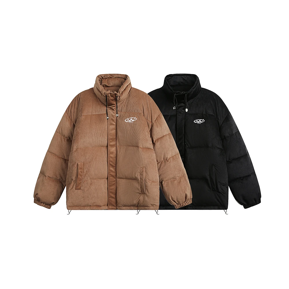 KONITIHA 冬季立领情侣保暖加厚男女同款休闲宽松运动棉服棉袄H29