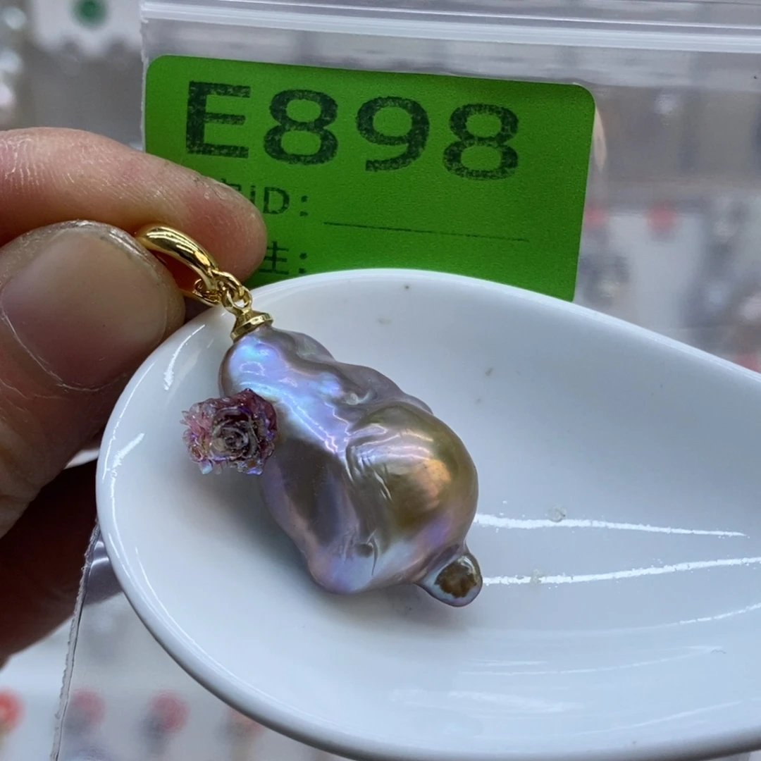 未镶嵌淡水珍珠美丽哦哦哦