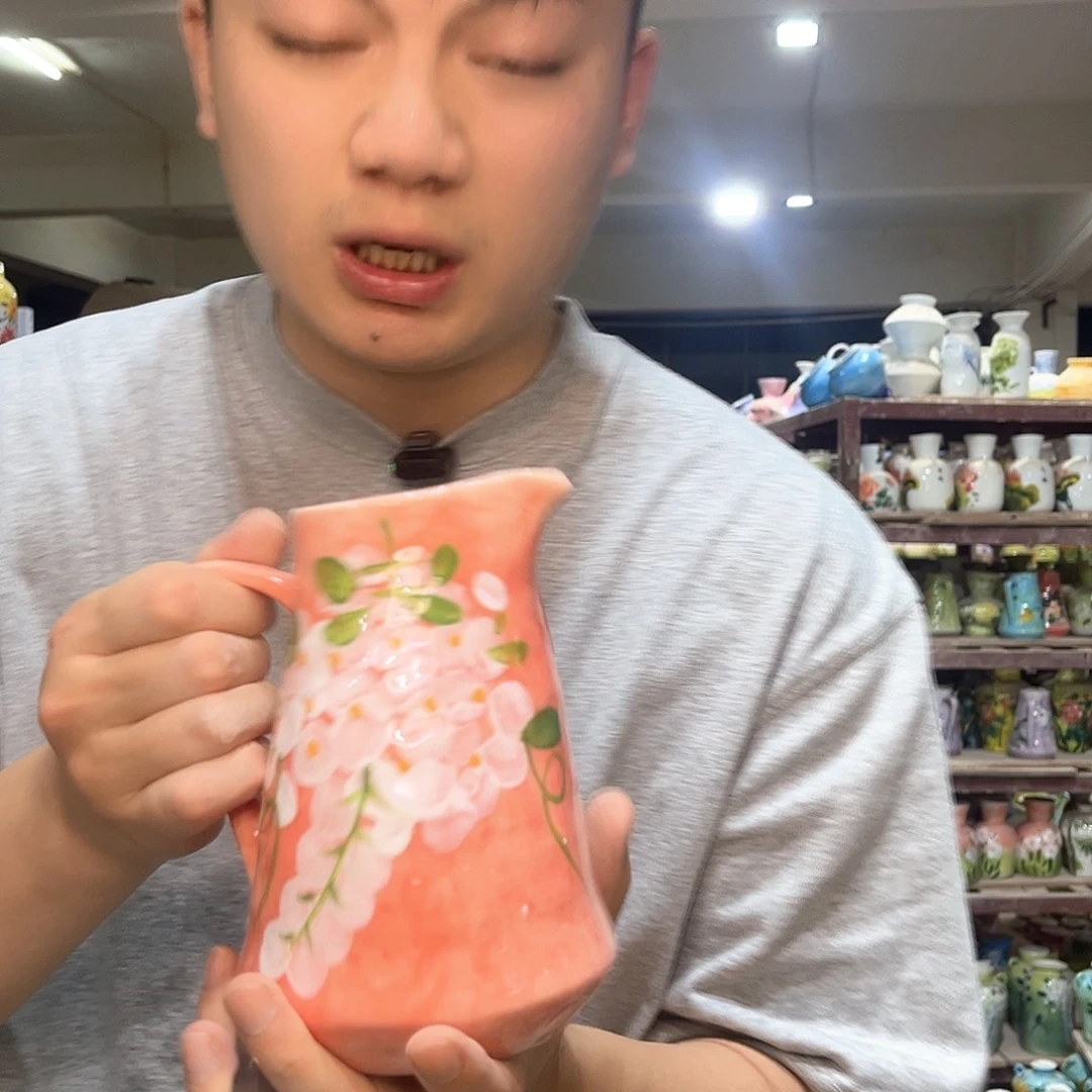 陶瓷手工手绘到手一个 27-14