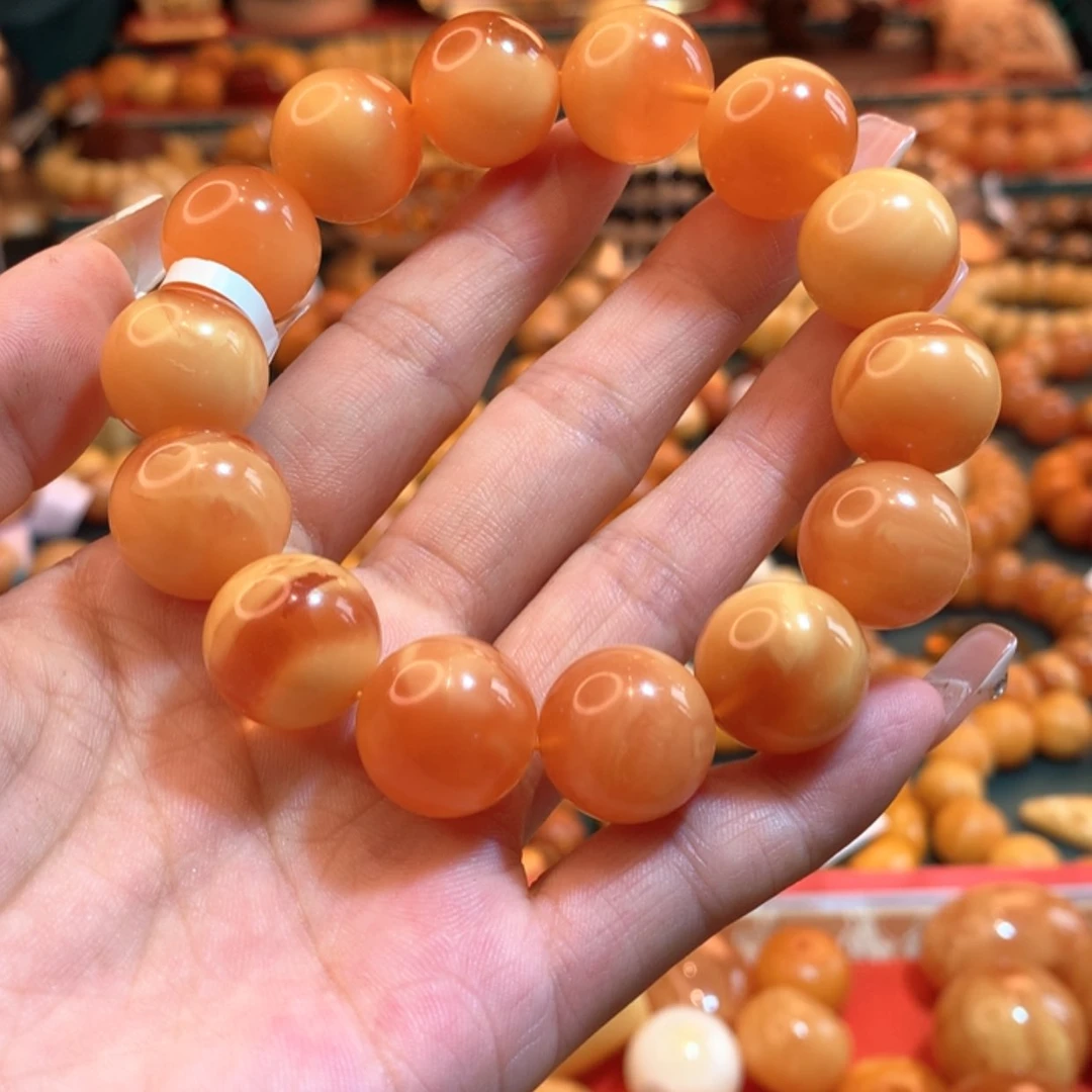 【闪购商品】未镶嵌琥珀手链蜜蜡
