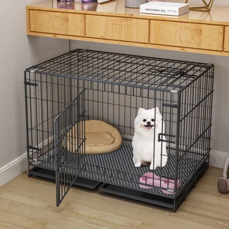 博美折叠大空间猫笼子别墅厕所一体不占地双层猫舍