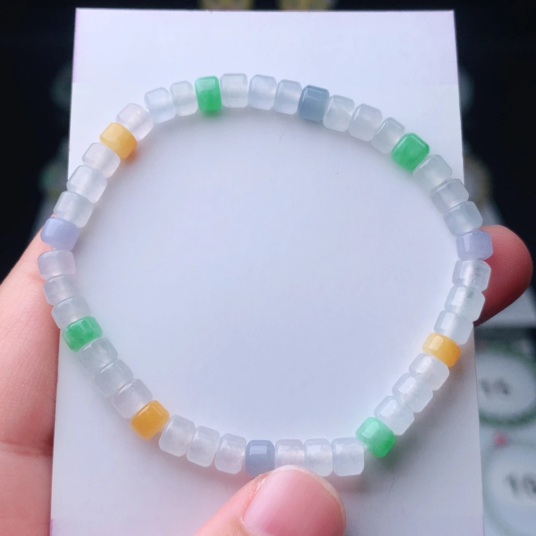 未镶嵌手链翡翠翡翠