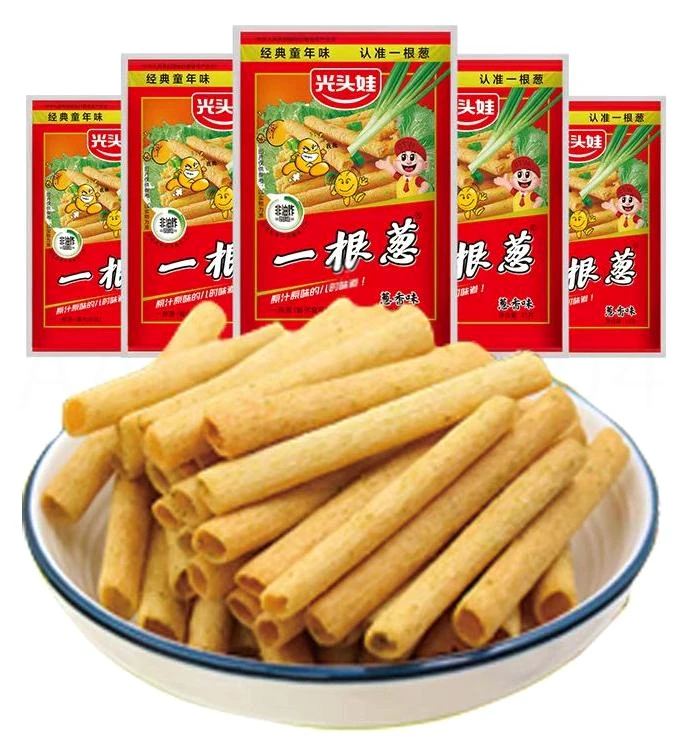 光头娃一根葱葱零食辣味原味团购死神解馋土豆条小时候批发大包
