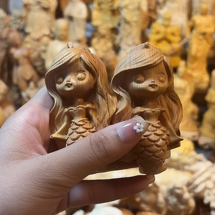 柏木（崖柏）崖柏瑕疵美人鱼