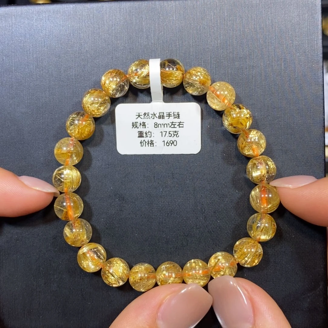 手链未镶嵌水晶手链8m m 瑾