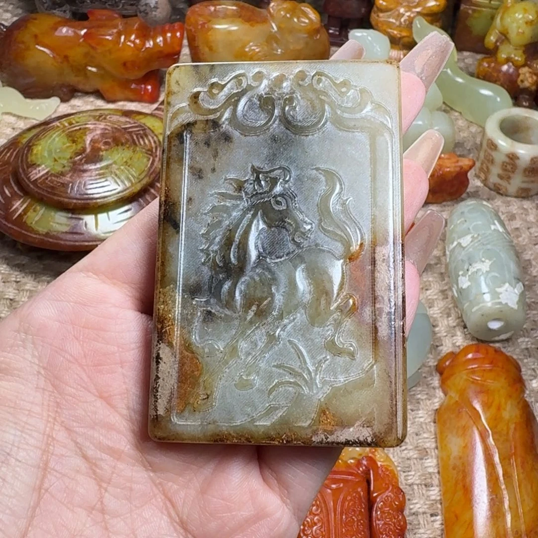 白玉菩提吊坠挂件