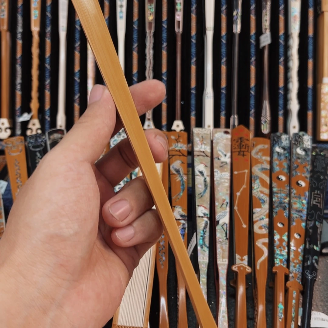 先***生扇子纯手工制作工艺