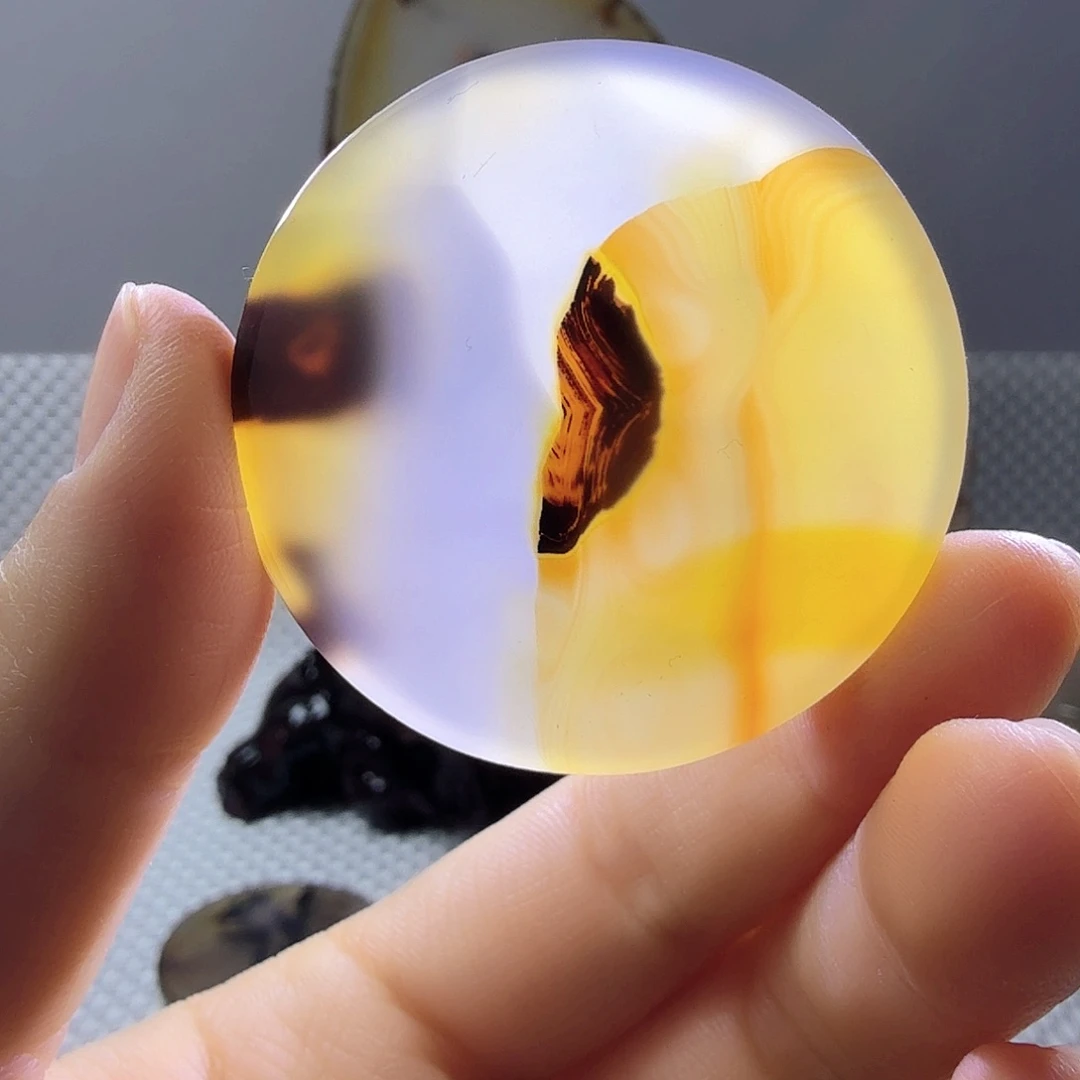 玛瑙/玉髓未镶嵌吊坠(不含链)4