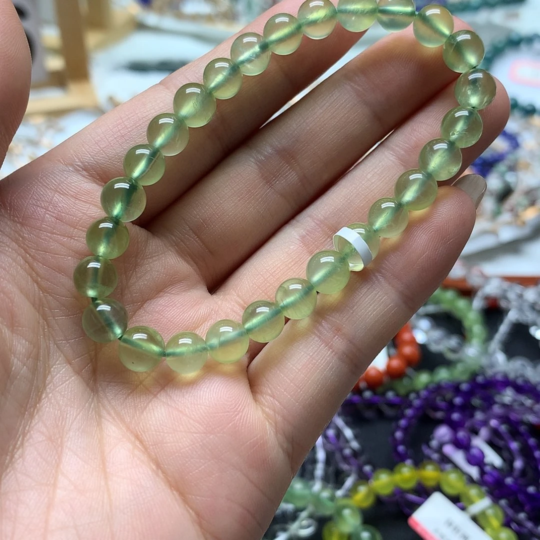 葡萄石未镶嵌手链手链