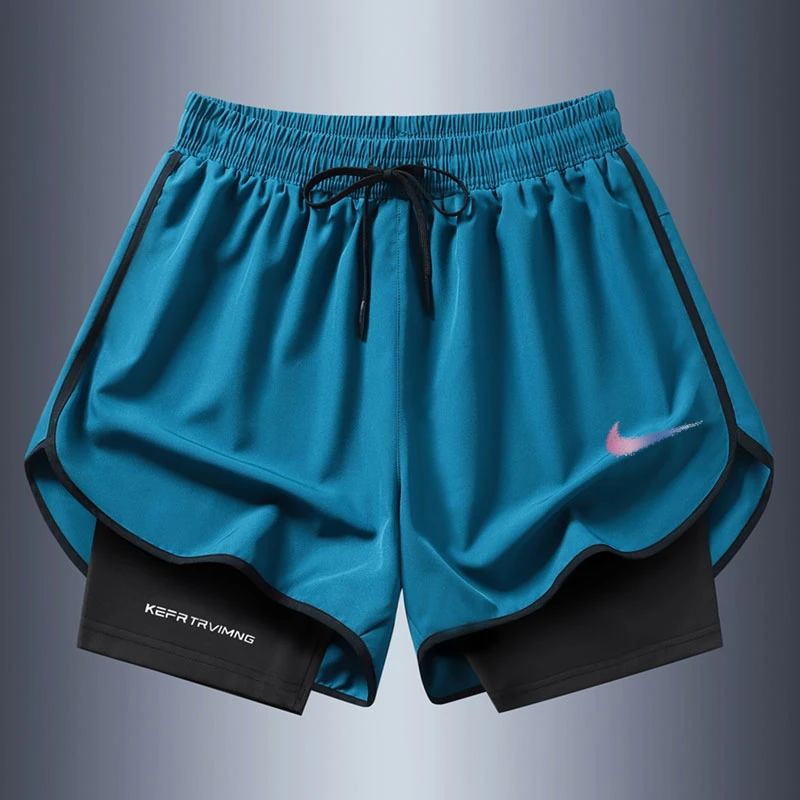 一折专区丨奥莱清仓丨夏季运动速干裤男士薄款跑步弹力冰丝短裤