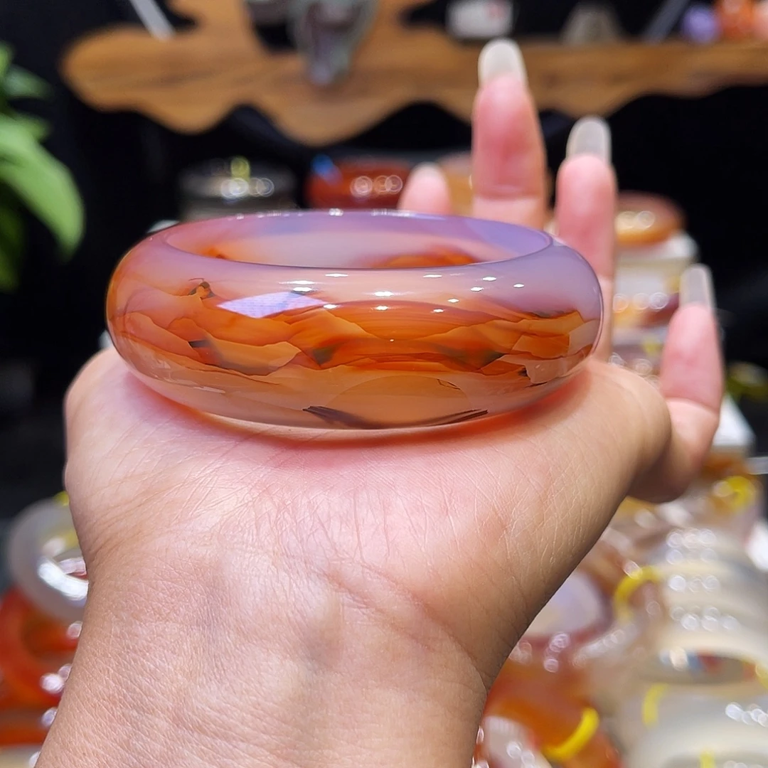 玛瑙/玉髓未镶嵌手镯