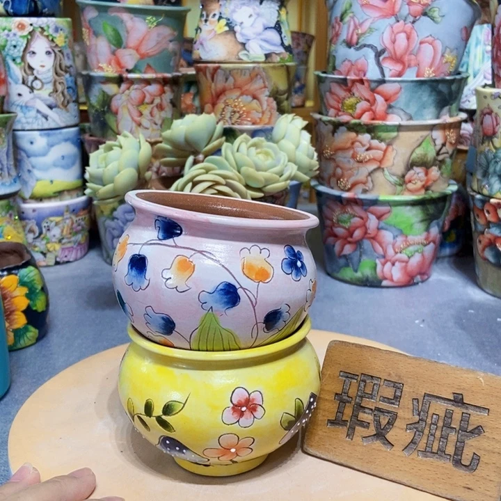 景德镇艺术手绘作品