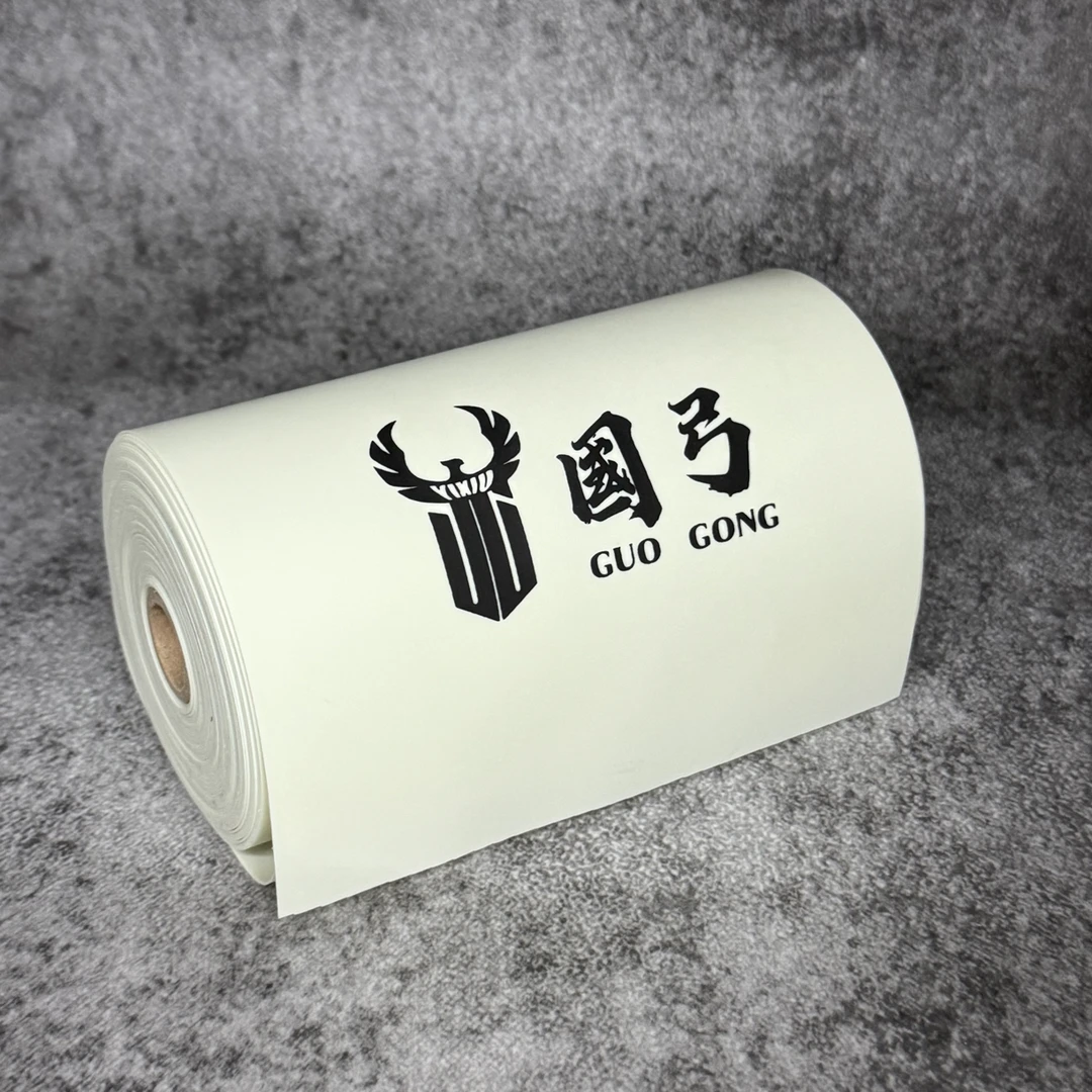 国弓白皮 竞技、户外超稳定高回弹扁皮筋