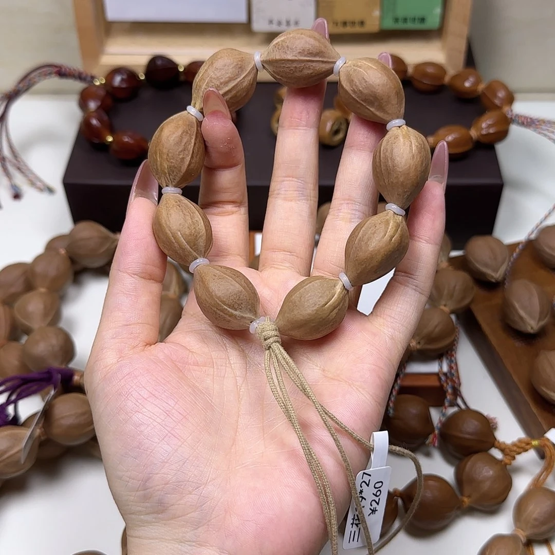_***3橄榄核手串/手链19.27加一颗籽