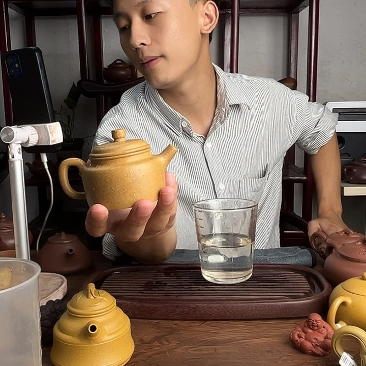 睡***班茶壶紫砂原矿黄金段小品德钟紫砂壶