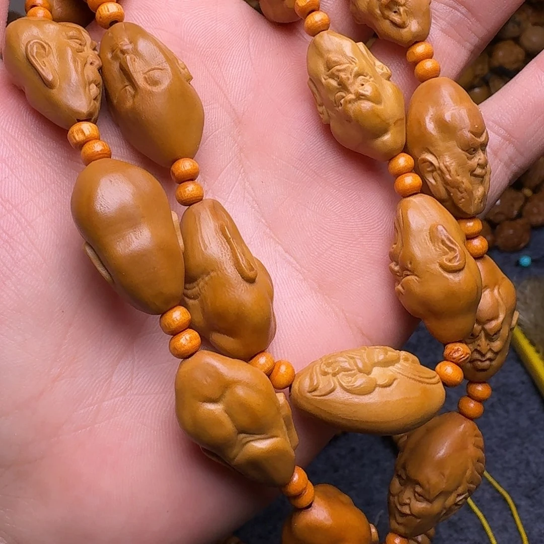 橄榄核手串感觉好
