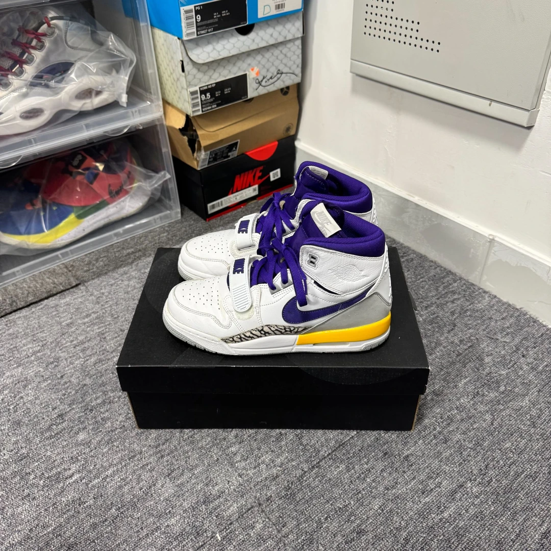 95新 maje 38.5码 aj312 湖人 无原盒 无瑕疵