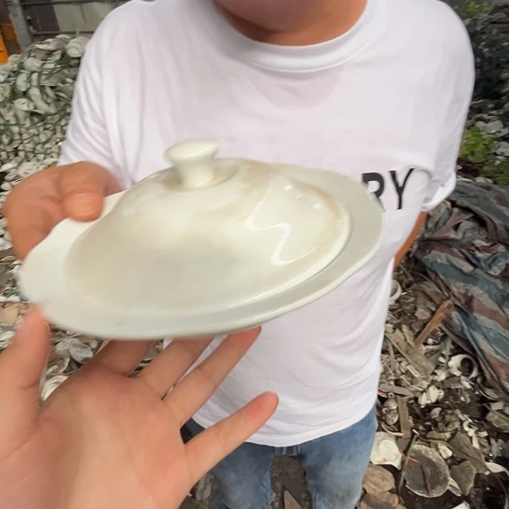 景德镇陶瓷花边和和器1只