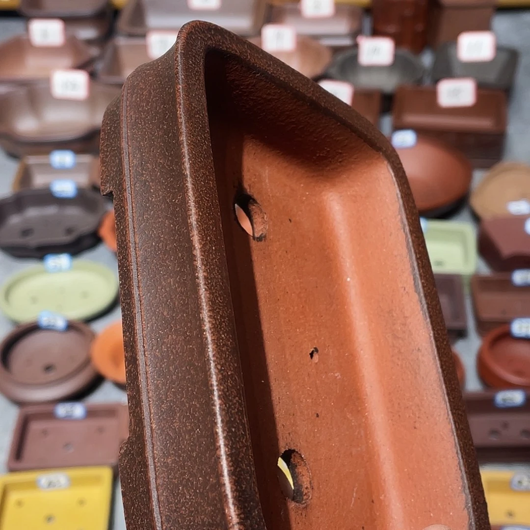 紫砂紫砂小盆13*9*2.5