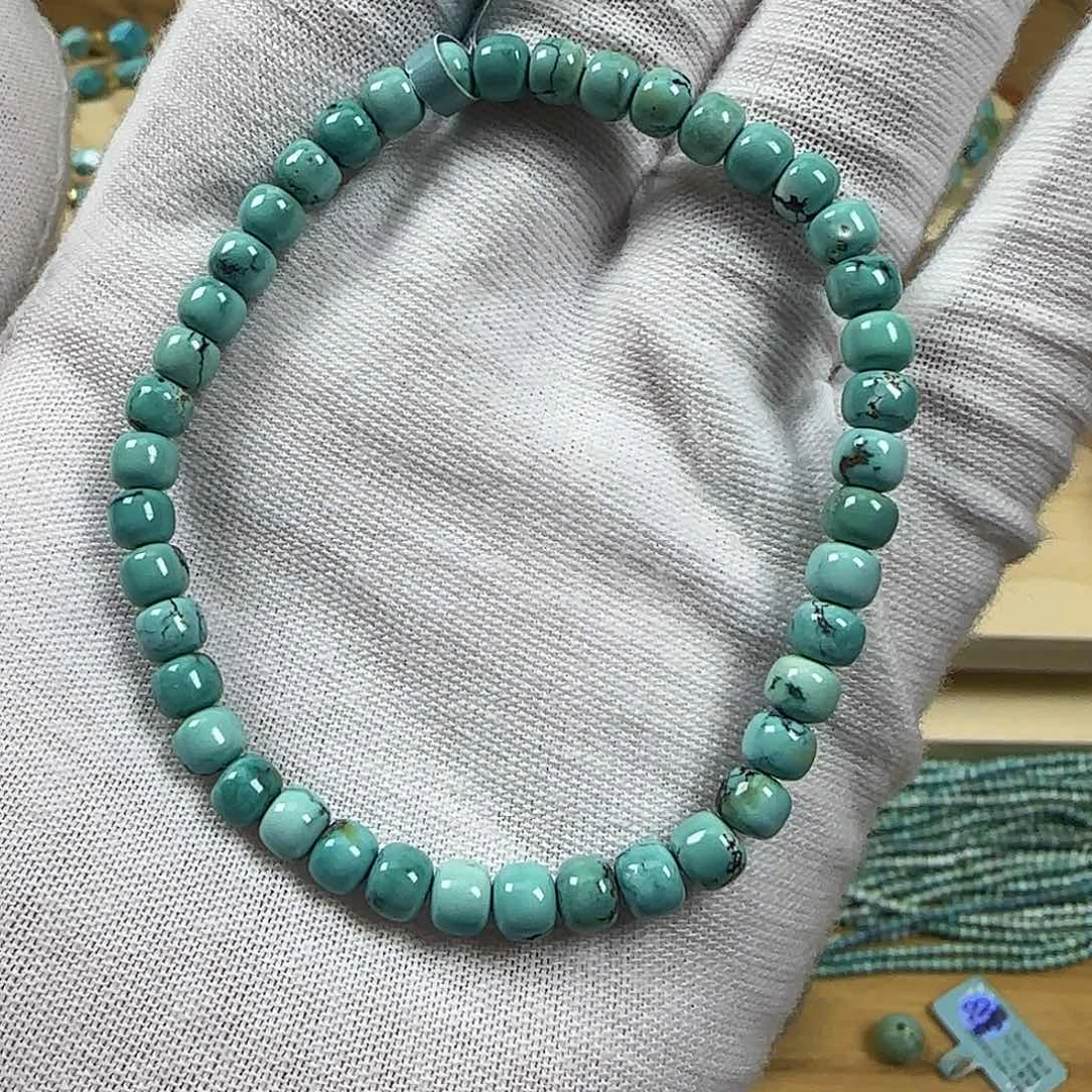 绿松石未镶嵌老型单圈27