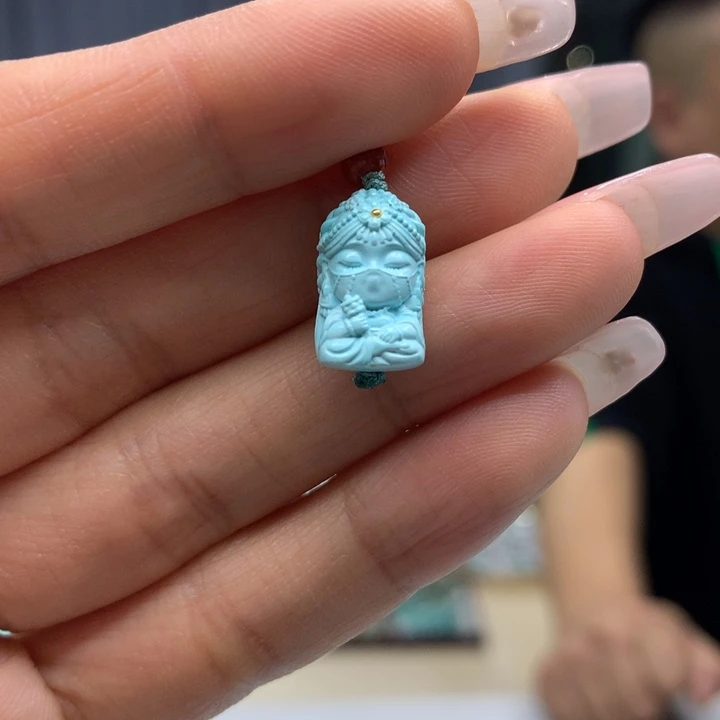 绿松石未镶嵌配饰