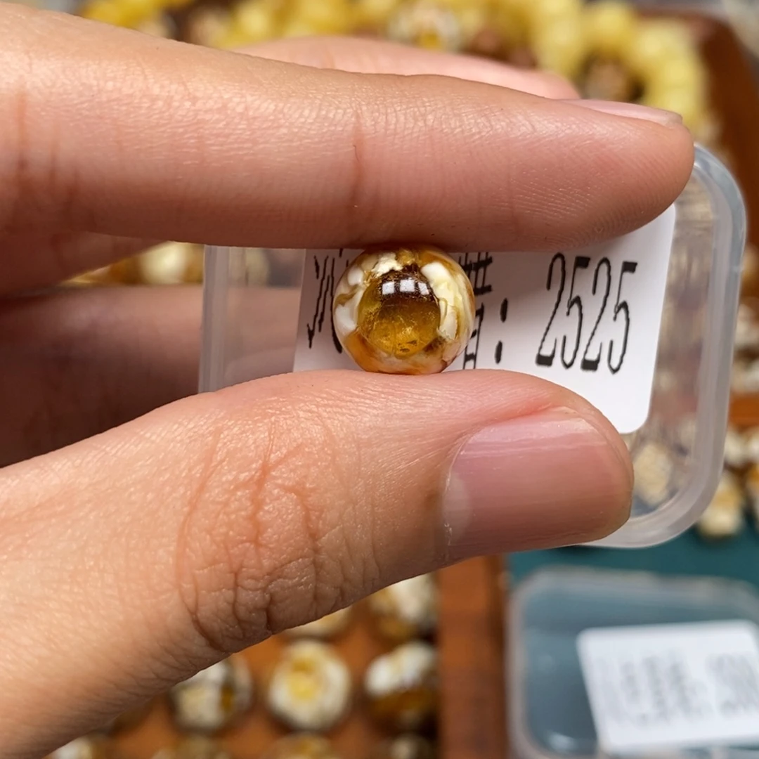 把件猴头核桃沁色圆珠老型2525