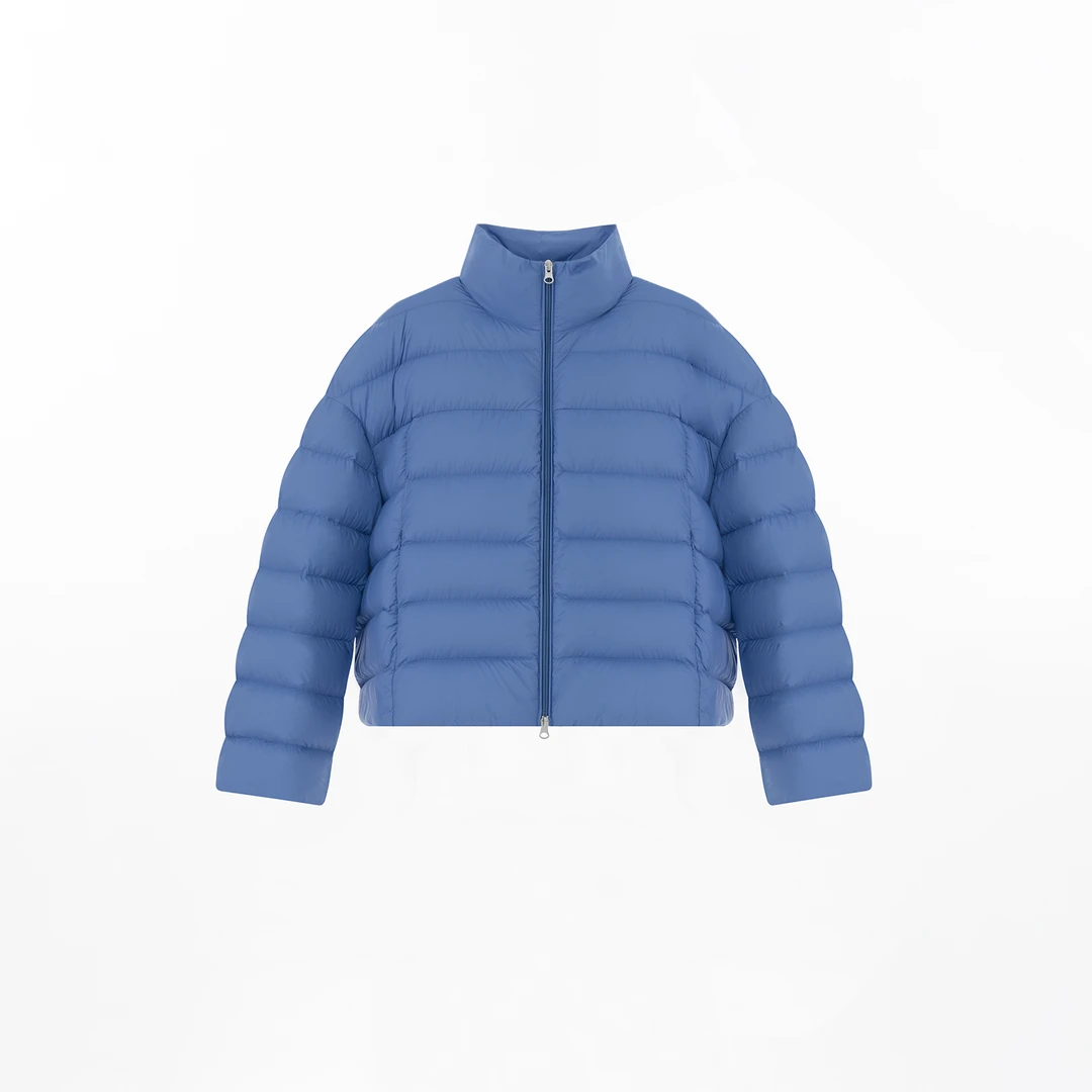 几里与麻 立领排骨零压感羽绒服 衣长64胸围148 2111748