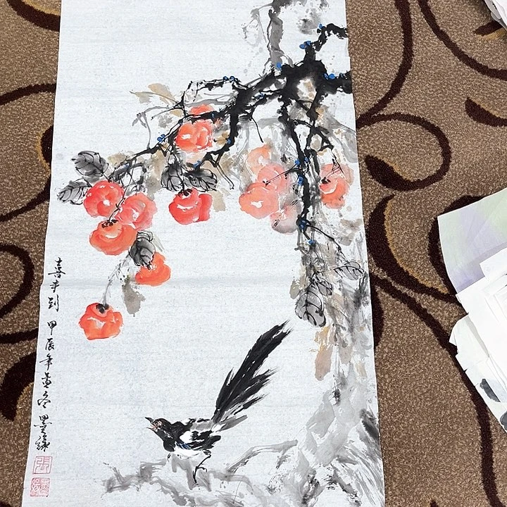 国画孤*?三尺整张张清