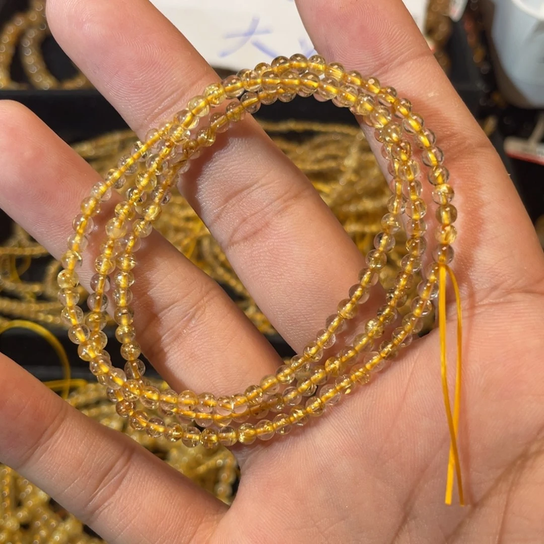 烟晶手链未镶嵌卡3