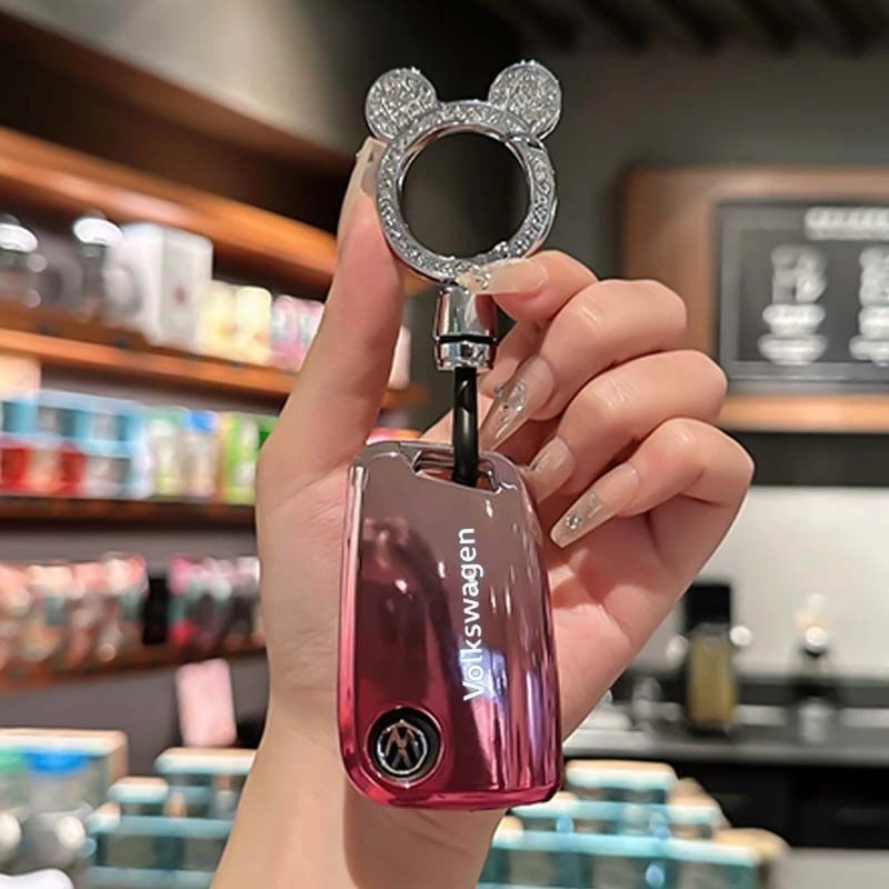 大众钥匙套速腾朗逸Plus宝来探岳途岳途观L凌渡探歌途安高级扣包