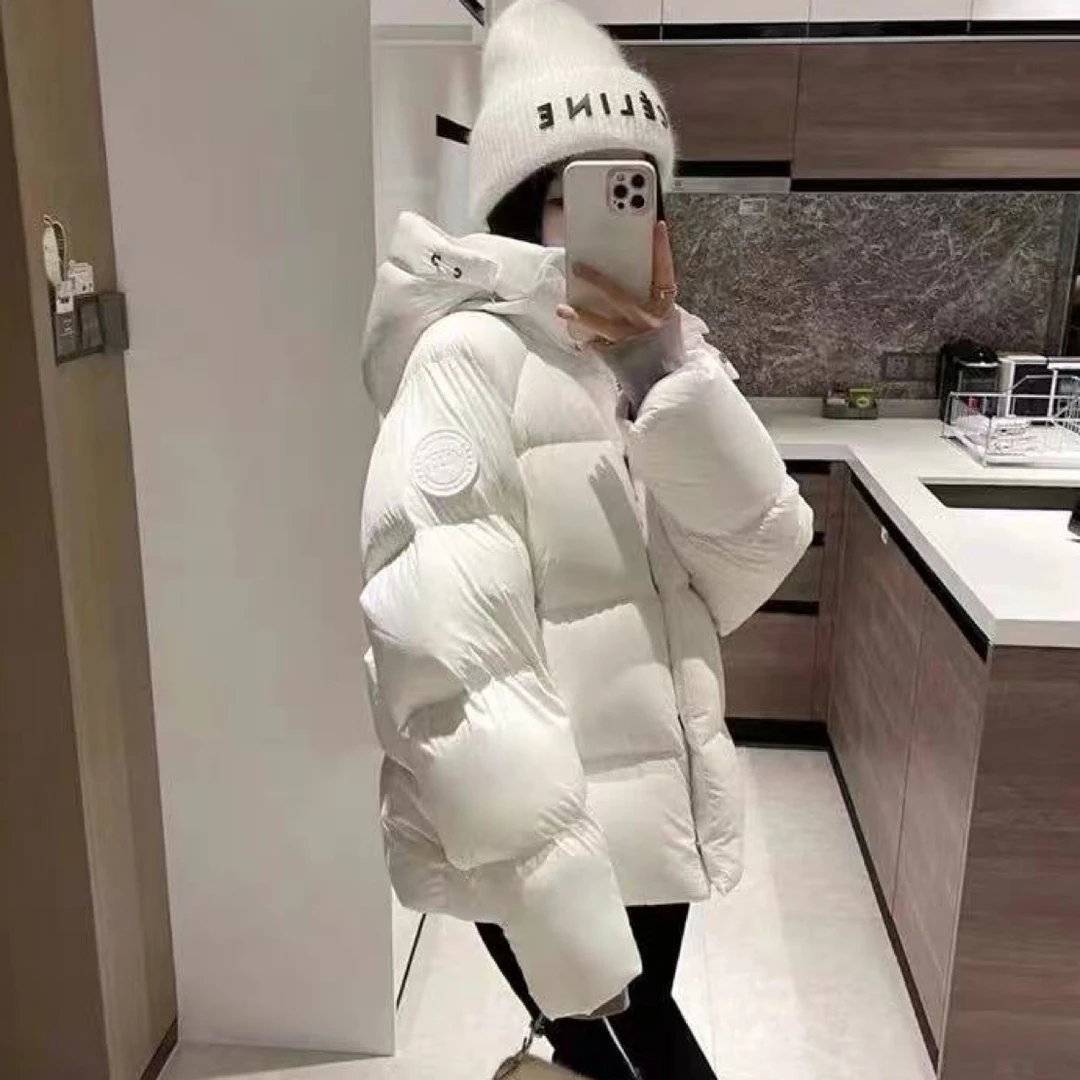 2025全新配色～渠道好货～柜上1w+男女同款连帽情侣鹅绒服