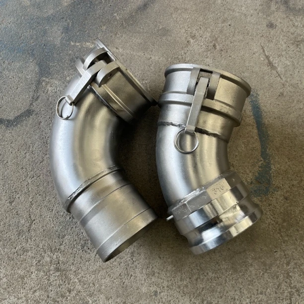 不锈钢快速接头阴变阳45度90度弯头公母变径接头