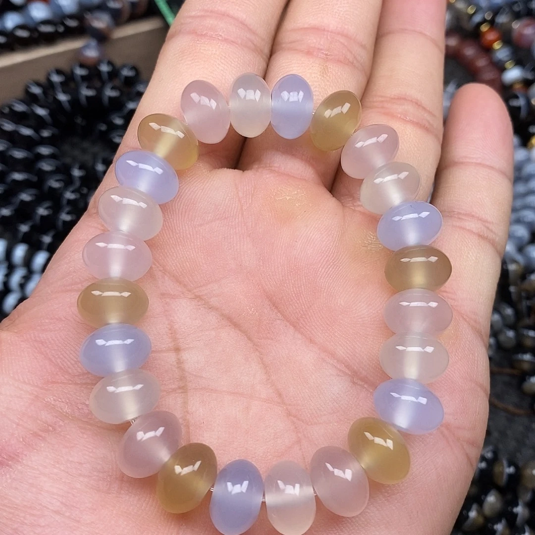 玛瑙/玉髓未镶嵌手链