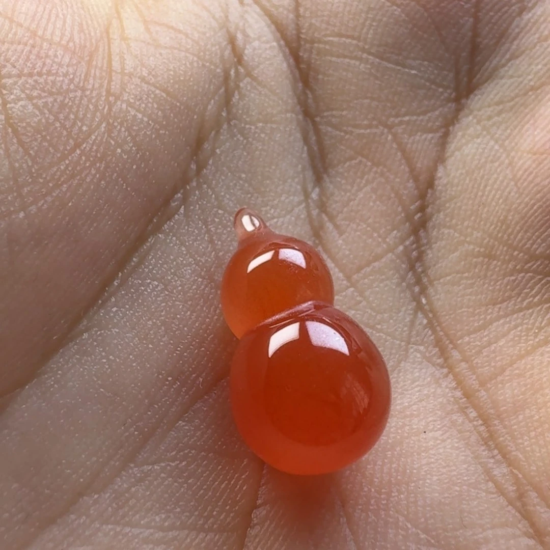 南红玛瑙南红未镶嵌冰红葫芦