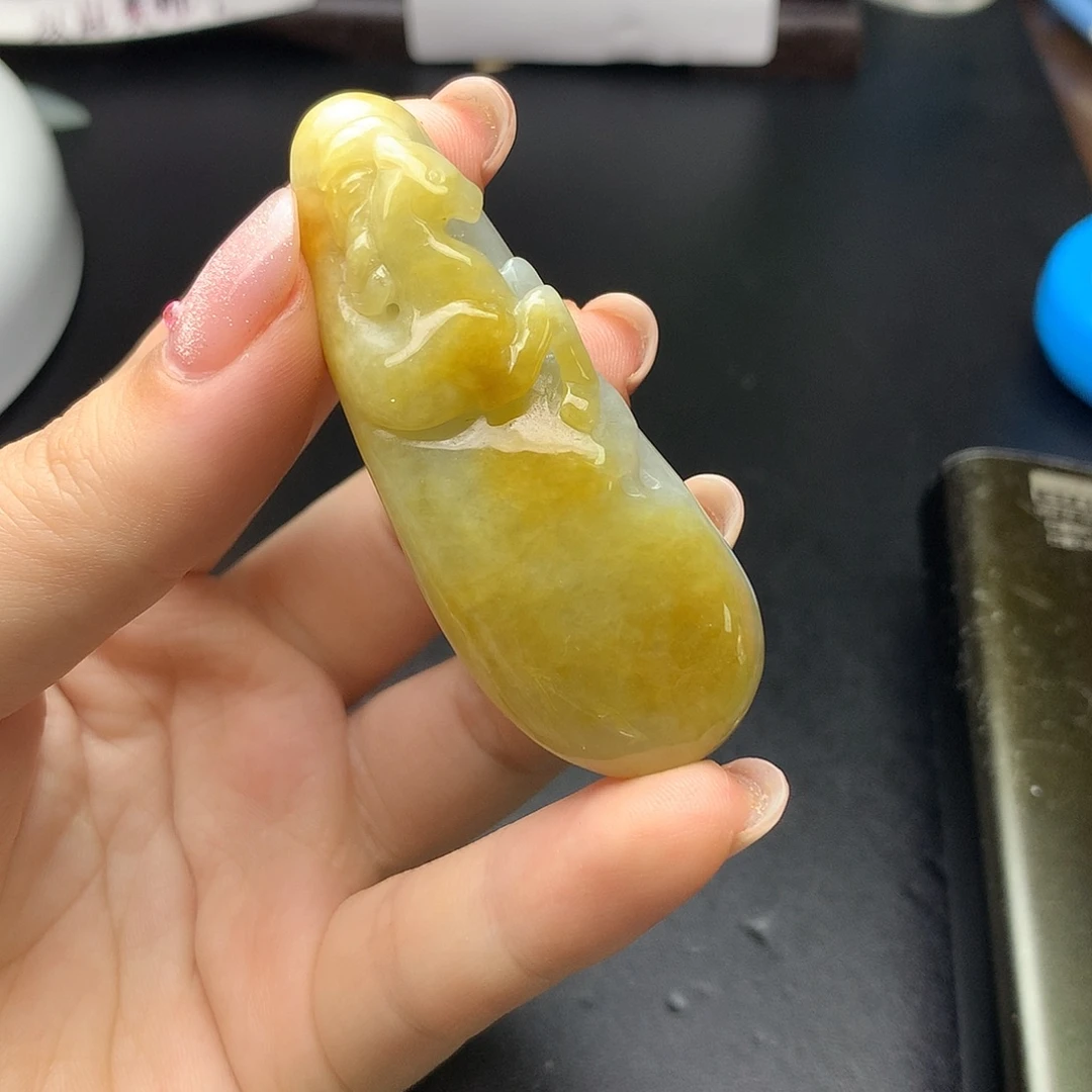 翡翠未镶嵌颈饰翡翠首饰未镶嵌吊坠
