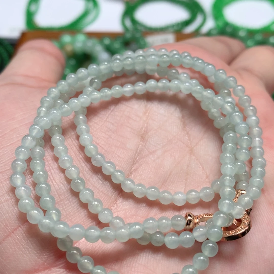 未镶嵌手链翡翠翡翠