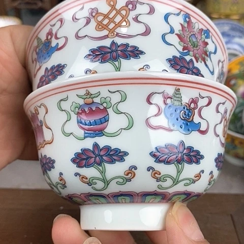 景德镇陶瓷藏式茶碗