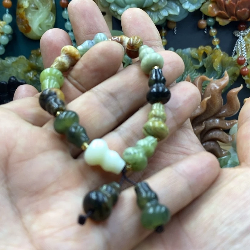 【闪购商品】未镶嵌岫玉手串